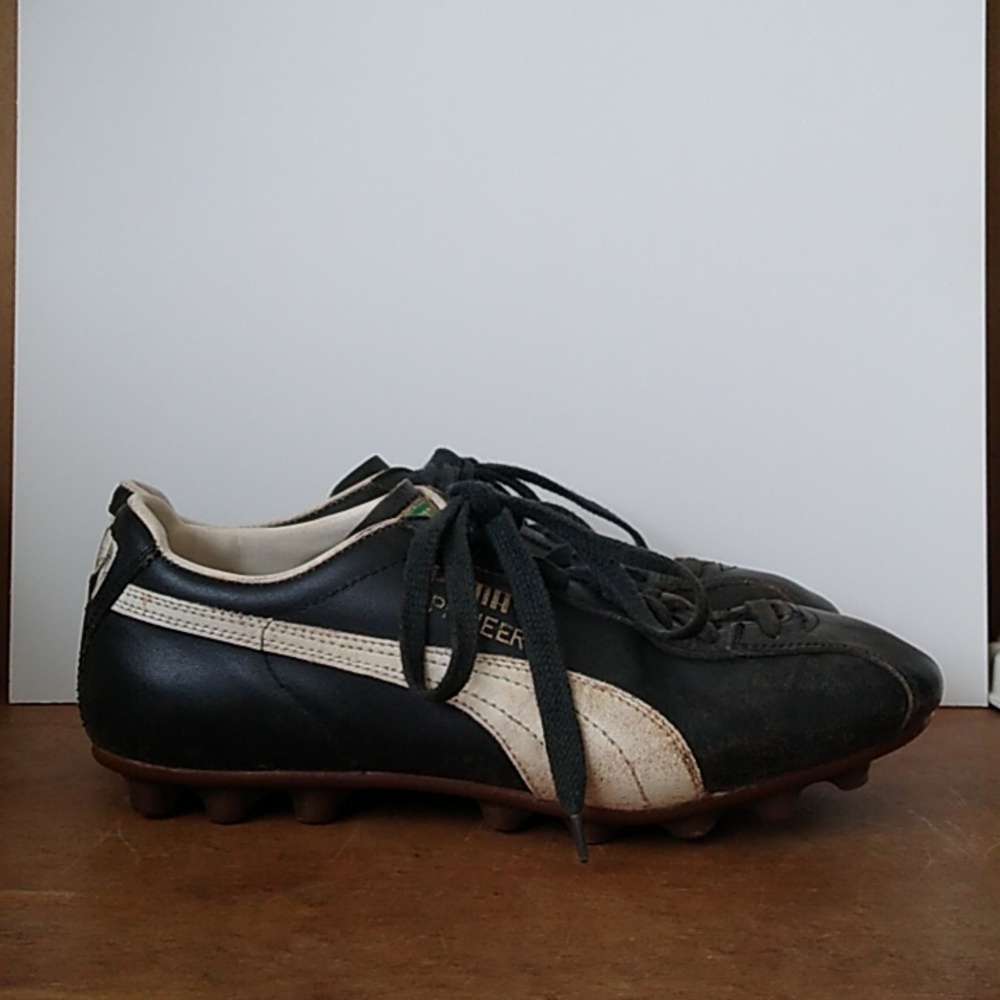 VTG LEATHER PUMA "Pioneer" SOCCER CLEATS - Picture 7 of 11